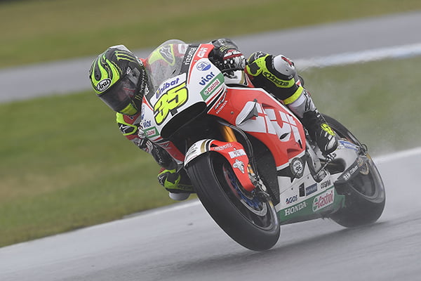 [CP] Cal Crutchlow le plus rapide sous le déluge australien