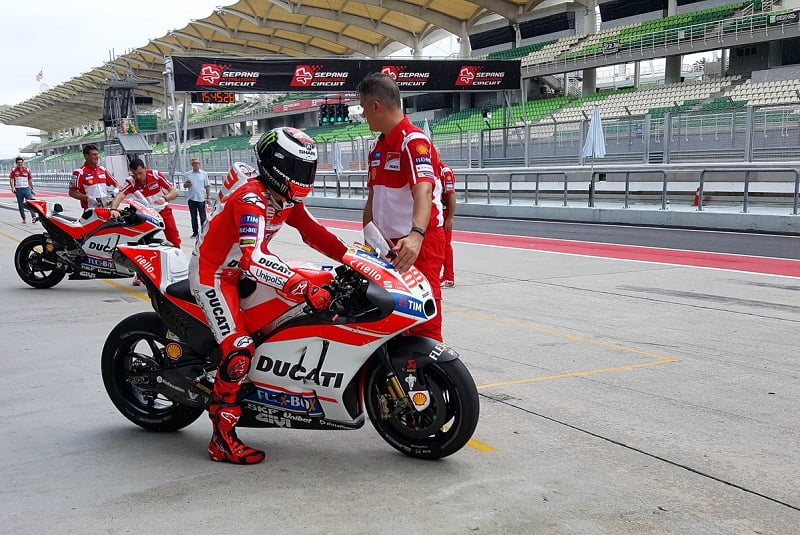 MotoGP Tests Sepang : Lorenzo déjà en rouge et Dovizioso promet des nouveautés