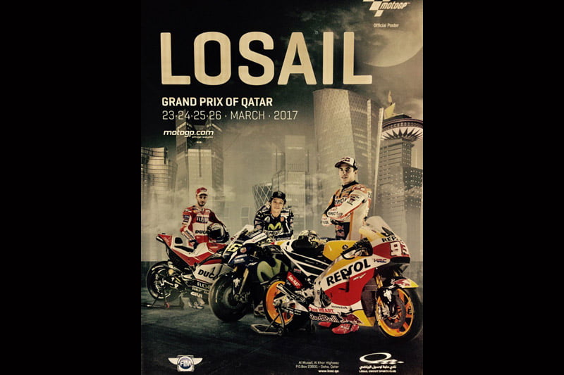 J- 8 : L’affiche du Grand Prix du Qatar révélée…