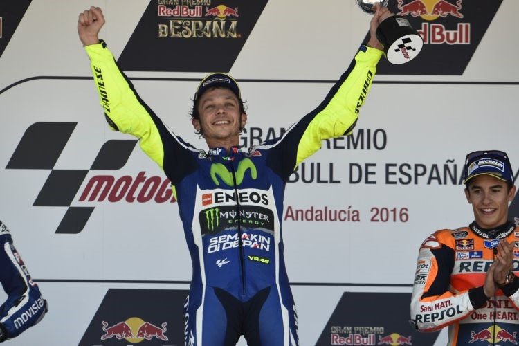 #SpanishGP MotoGP : La première victoire de l’année pour Valentino Rossi ?