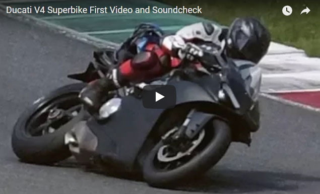 Déchirez-vous les oreilles avec le son de la Ducati V4 Superbike !