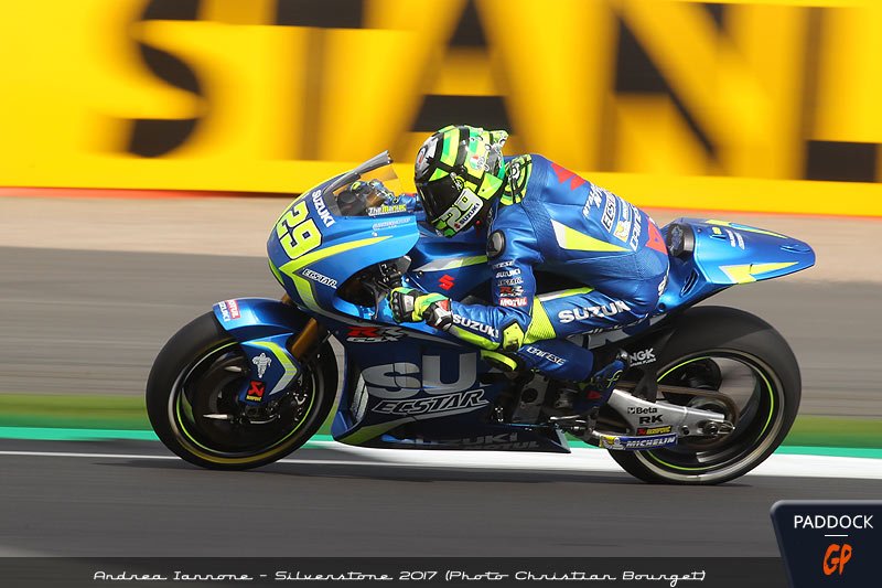 #BritishGP MotoGP W.U : un surprenant Andrea Iannone préfigure une course très disputée ! Grosse chute de Folger.