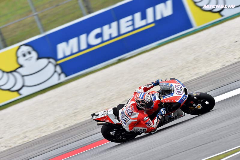 #MalaysianGP MotoGP Warm Up : Dovizioso, Zarco et Rossi !