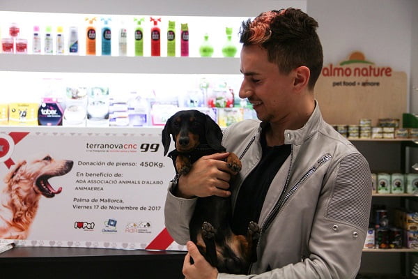 Jorge Lorenzo ouvre un magasin d’alimentation canine