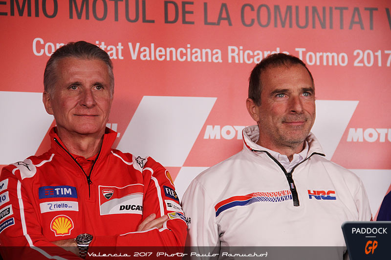 #ValenciaGP MotoGP 2017 Conférence intégrale des constructeurs : podium ou concession pour Suzuki, où trouver des talents, statut et rumeurs sur Dovizioso, etc. (Part 5/7)