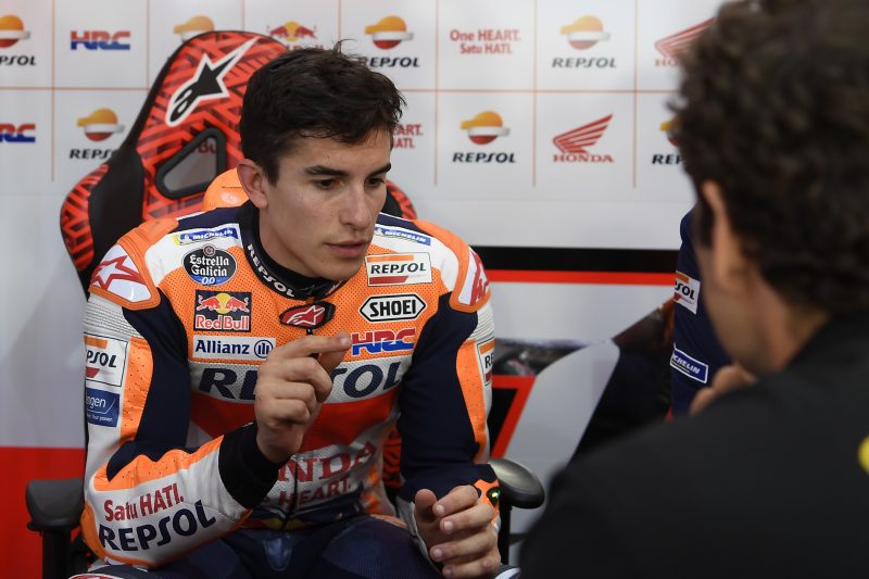 MotoGP #QatarTest J.2 Marc Marquez chute ? C’est positif !