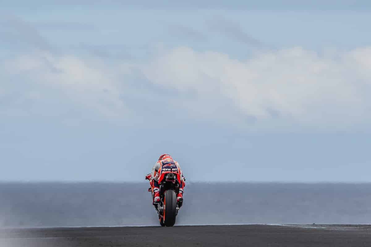 Grand Prix d’Australie, Phillip Island, MotoGP Q.2 : Marquez passe entre les gouttes, Vinales et Zarco suivent.