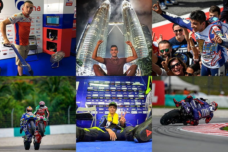 Rossi, Viñales, Syahrin, Quartararo… Le top des réseaux sociaux de la semaine (29 octobre au 4 novembre 2018)