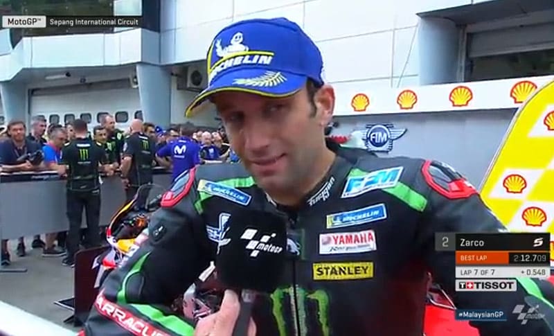 Grand Prix de Malaisie Sepang MotoGP Qualification : Johann Zarco « à chaud » !