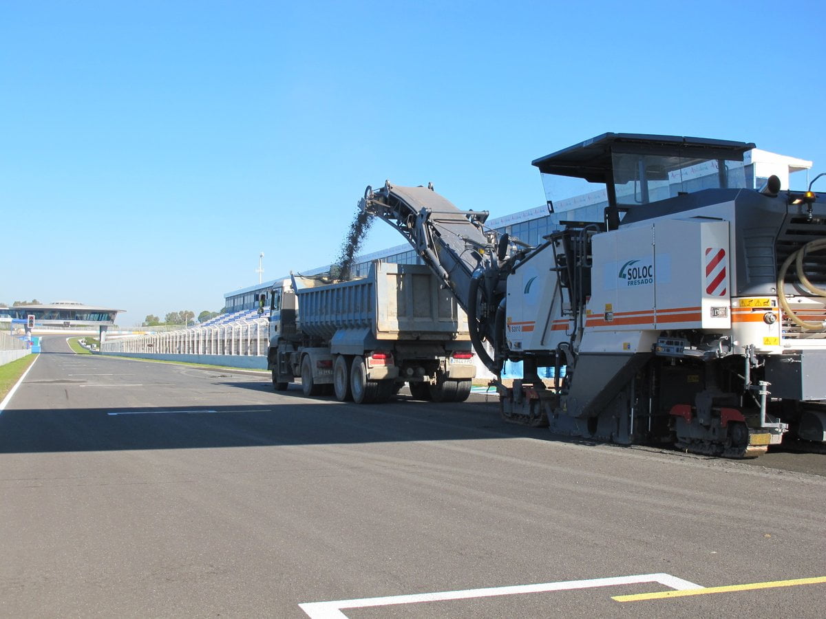 MotoGP / WSBK : Les travaux du nouveau revêtement ont commencé à Jerez