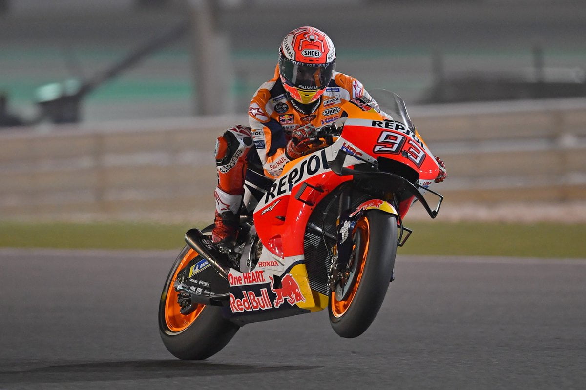 MotoGP, Qatar J1 : Márquez a dominé de la tête et des épaules mais ne baissera pas les bras