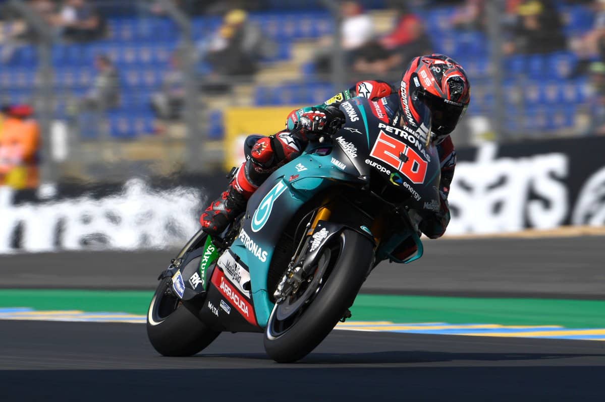 Grand Prix de France, MotoGP, Le Mans, J1: Fabio Quartararo n’est pas inquiet pour les qualifications mais redoute la pluie