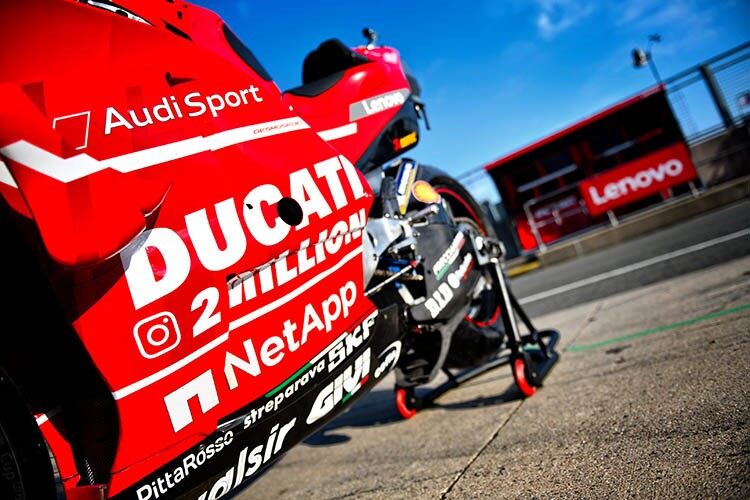 Ducati célèbre ses 2 millions de followers sur Instagram