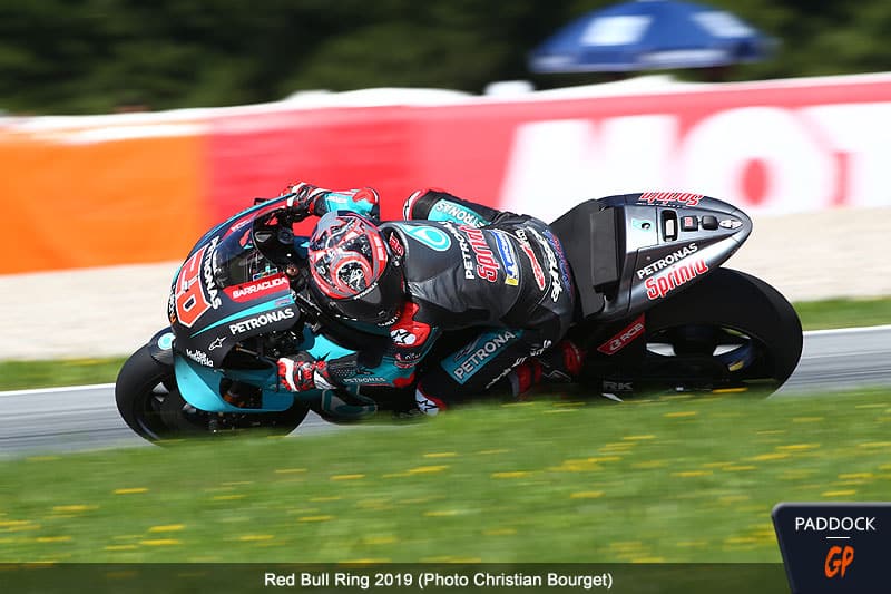 MotoGP Autriche Red Bull Ring J1 : Quartararo dans le top 5 malgré un moteur bridé