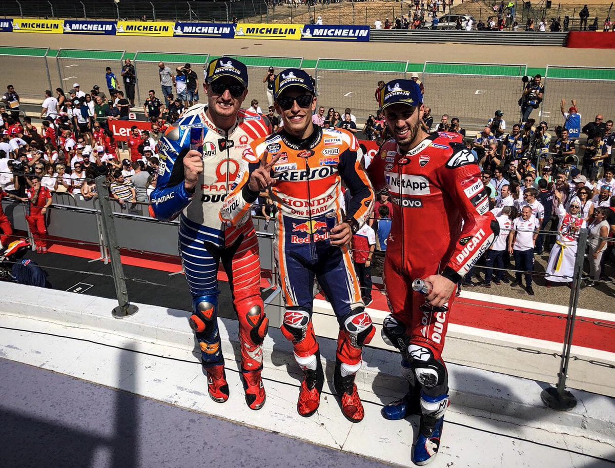 MotoGP Aragón Championnat : Marc Márquez a son huitième titre dans ses filets