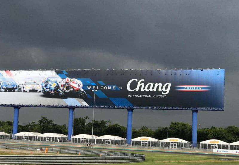 Grand Prix de Thaïlande Buriram MotoGP Météo : C’est vraiment pas beau !