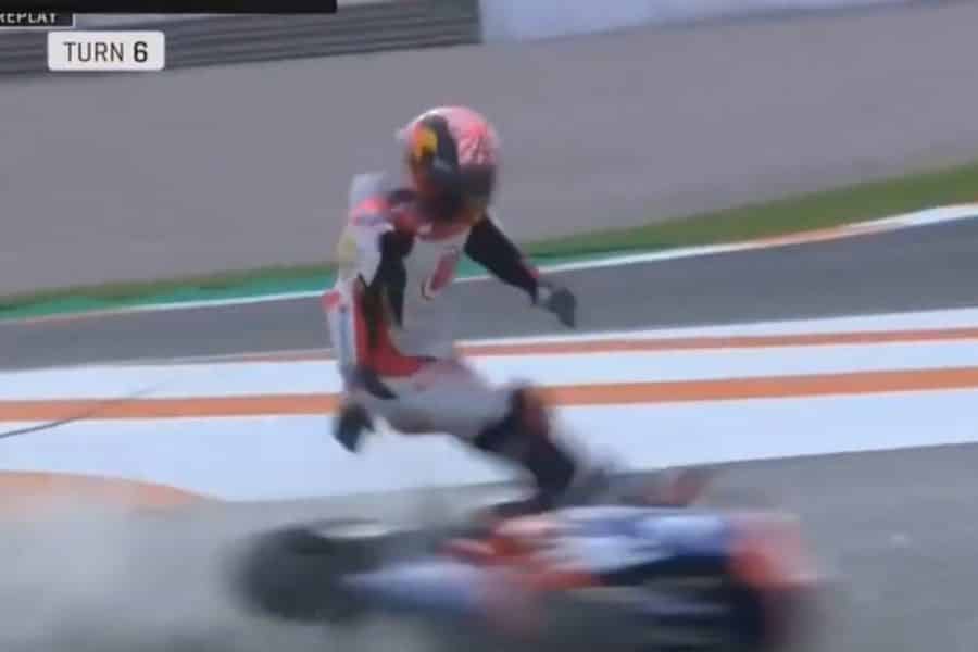 [Vidéo] MotoGP : le salto arrière que Zarco ne voulait pas faire à Valence