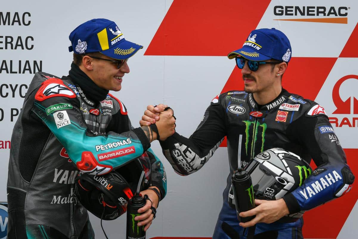 MotoGP Yamaha : entre Viñales et Quartararo la lutte pour le pouvoir est lancée