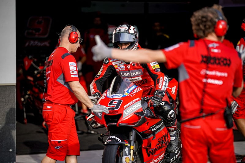 MotoGP Test Qatar J2 Danilo Petrucci (12/Ducati) : « Encore quelques problèmes à résoudre »