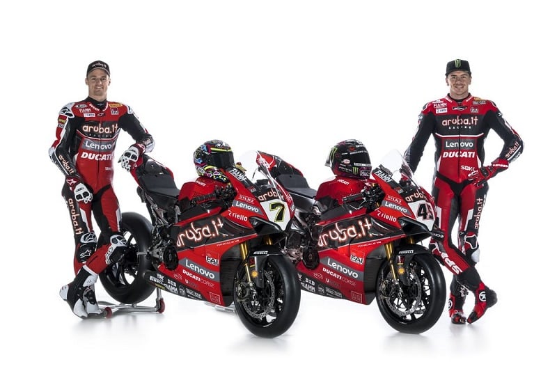 WSBK : Présentation officielle de l’équipe Ducati avec Scott Redding et Chaz Davies