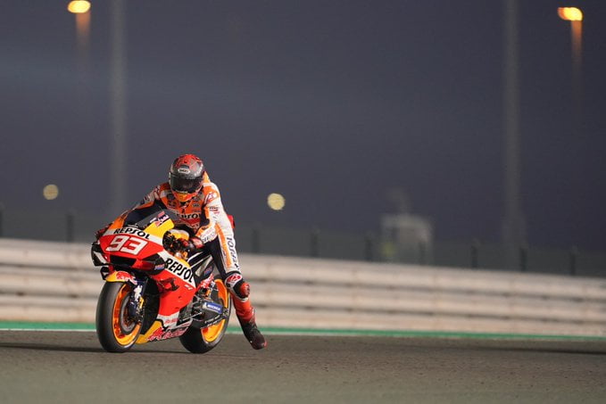 MotoGP Test Qatar J1 Marc Márquez (6/Honda) : « nous sommes trop loin des pilotes les plus rapides »