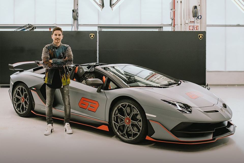 [Street] : Jorge Lorenzo a un nouveau bolide signé Lamborghini et il est très spécial