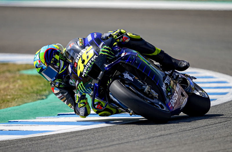 MotoGP Test Jerez Valentino Rossi (Yamaha/5) : « mon rythme de course n’est pas fantastique »