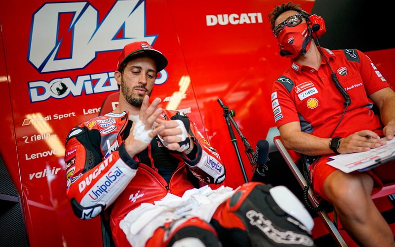 MotoGP Brno J1 Dovizioso (Ducati/15) : « C’était une journée un peu bizarre »