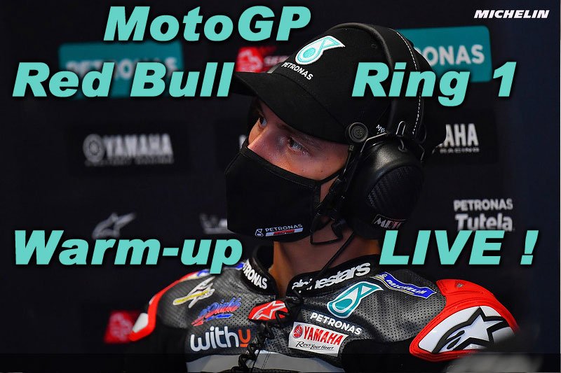 LIVE MotoGP Red Bull Ring 1 Warm-Up : 21 pilotes dans la même seconde !