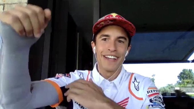 MotoGP : Message de Marc Márquez !