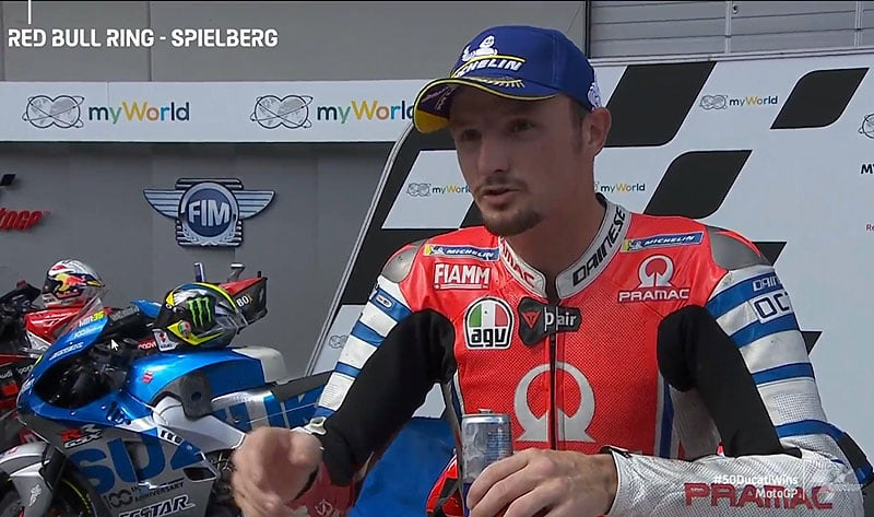 MotoGP Red Bull Ring 1 J3 Course : Jack Miller (Ducati/3) « à chaud » !