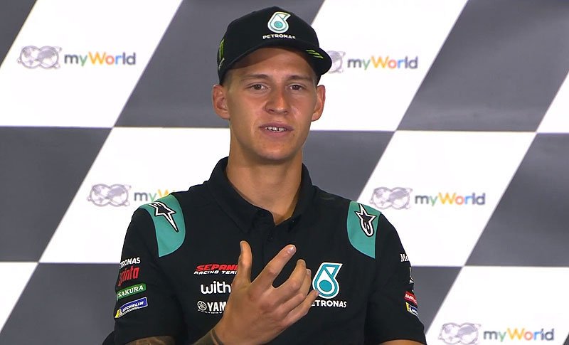 MotoGP Red Bull Ring J0 Conférence Fabio Quartararo : les KTM, la pluie, etc. (Intégralité)