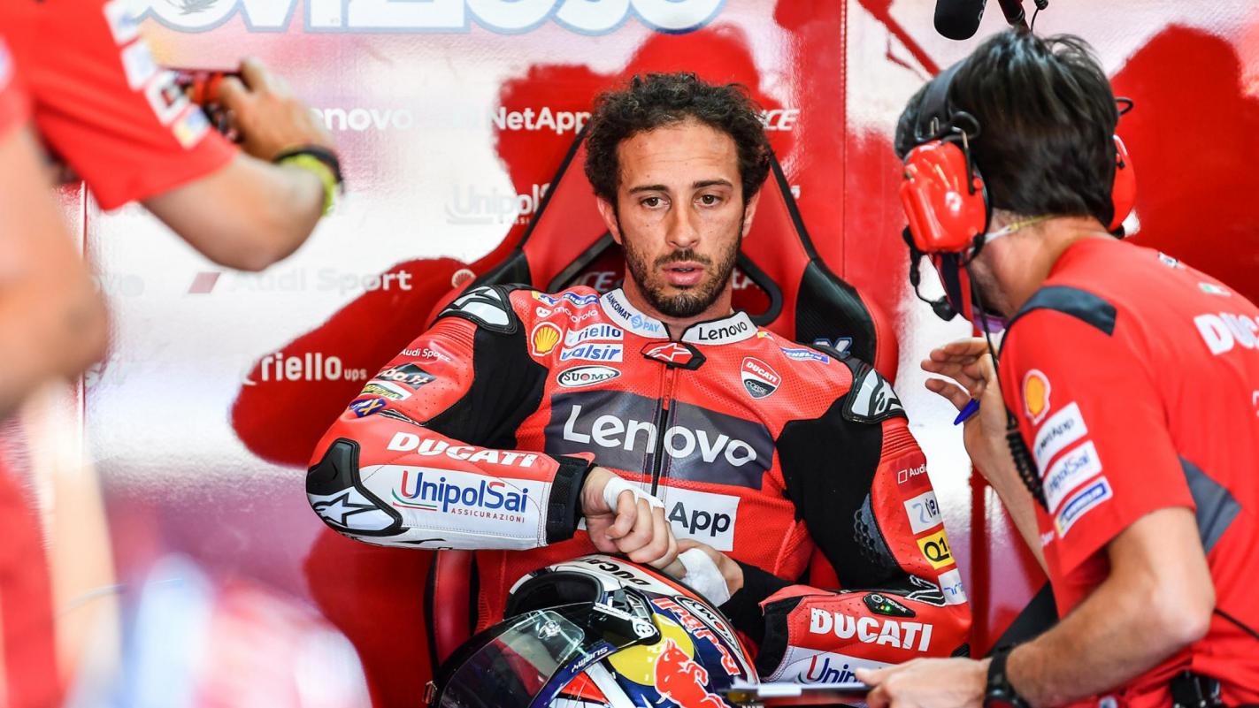 MotoGP Brno J2 : Andrea Dovizioso (Ducati/18) touché coulé ?