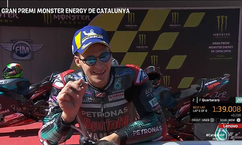 MotoGP Barcelone J2 Qualification : Fabio Quartararo (Yamaha/2) « à chaud » !