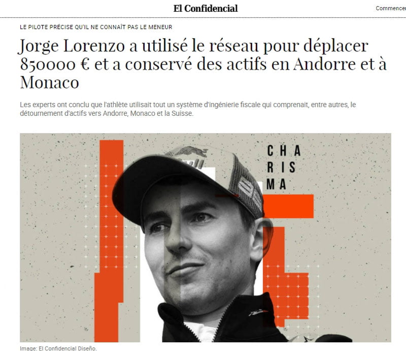 [People] Droit de réponse de Jorge Lorenzo