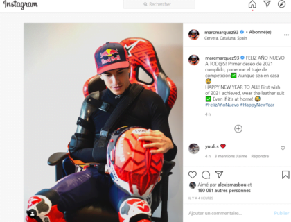 Marc Marquez se montre déterminé pour 2021, mais aussi avoue sa faiblesse du moment ...