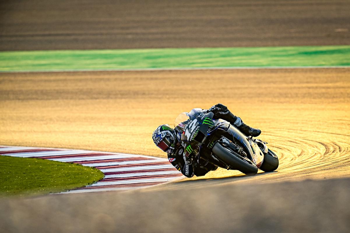 MotoGP Test Qatar 2 J1 : Viñales (Yamaha/3) travaille sur sa mise en action