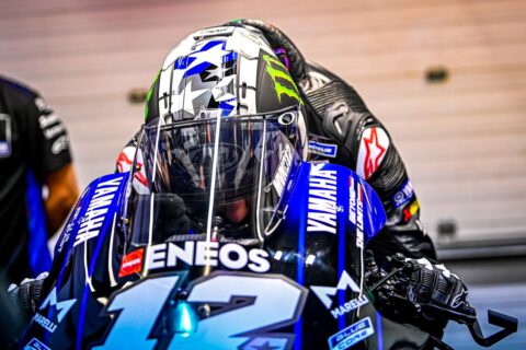 Maverick Viñales est déjà le nez dans la bulle ...