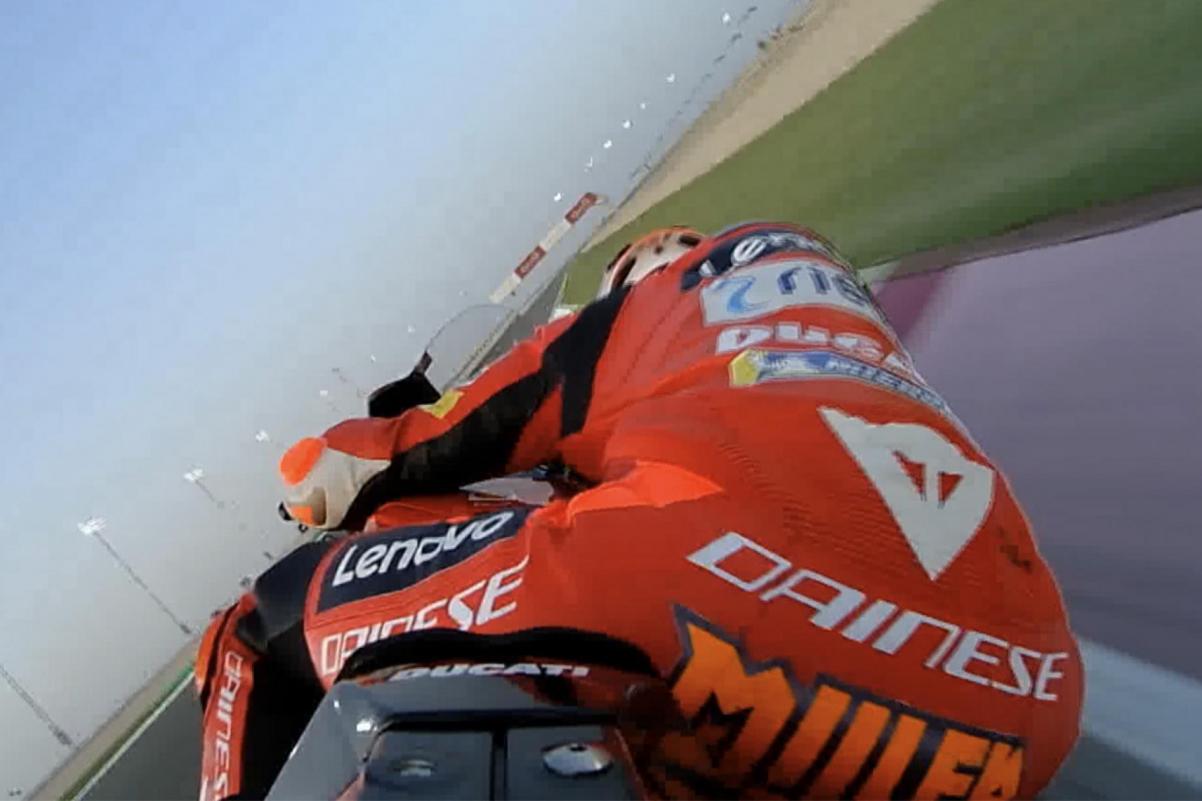 Jack Miller aimerait que ses adversaires ne voient que ça de lui au Qatar. 