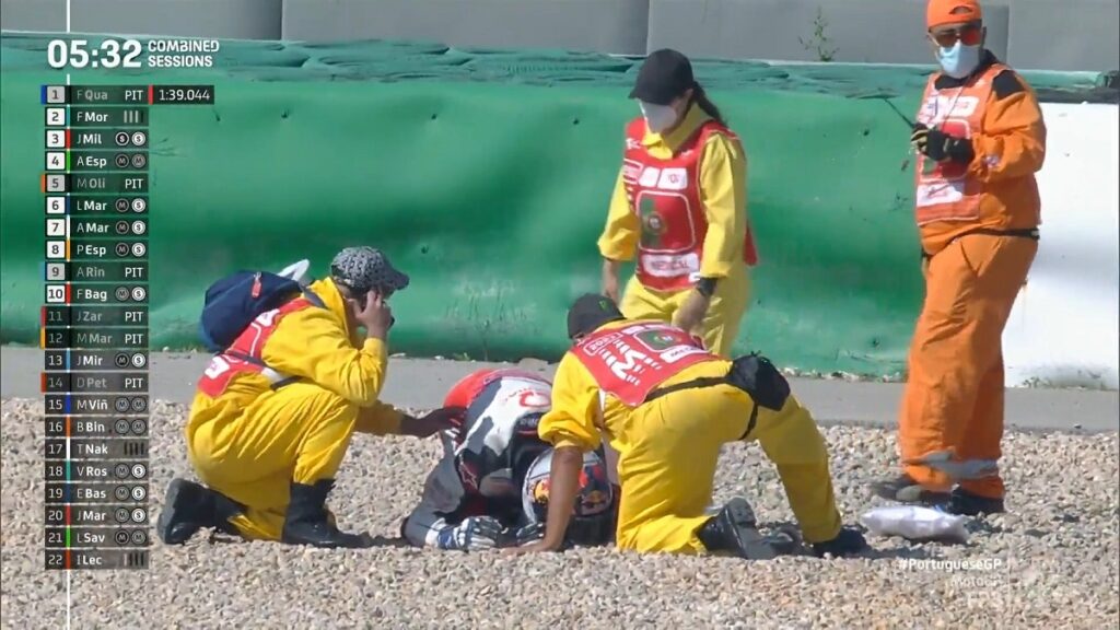 MotoGP Portugal J2 [BREAKING NEWS] : Jorge Martin sera forfait, fractures suspectées