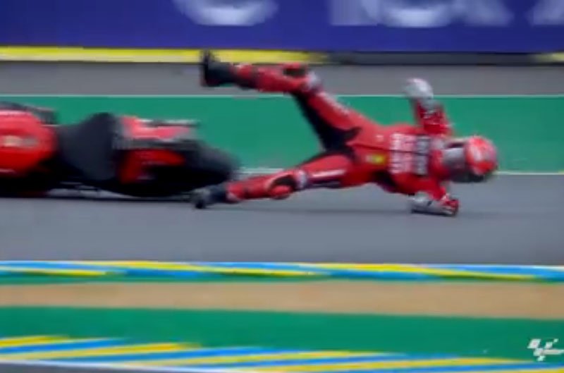 Grand Prix de France MotoGP au Mans : les chutes en vidéo !