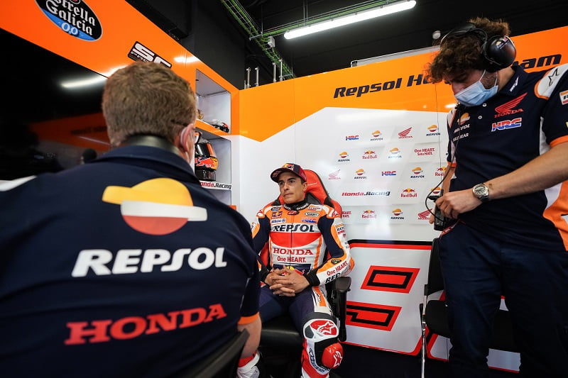 MotoGP Allemagne Sachsenring J0 Débriefing Marc Márquez : « Ni pilote ni moto ne sont à un bon niveau », etc. (Intégralité)