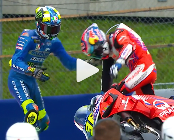 MotoGP Vidéo : lorsque Jorge Martin triomphe il tombe après le drapeau à damier