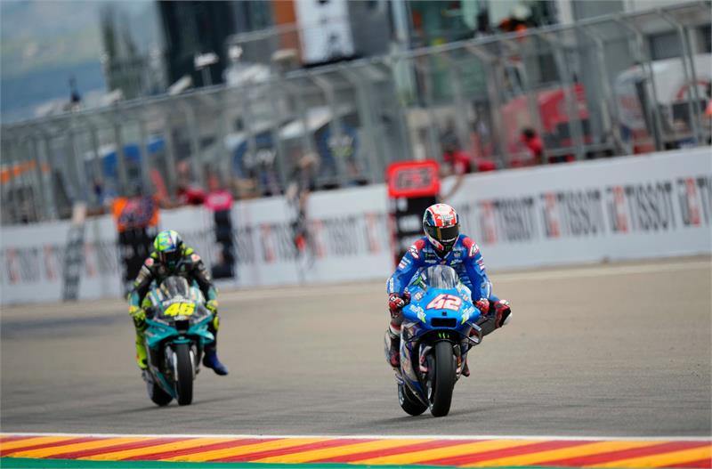 MotoGP Aragón J3 Débriefing Álex Rins (Suzuki/12) : « C’est un peu décevant », etc. (Intégralité)