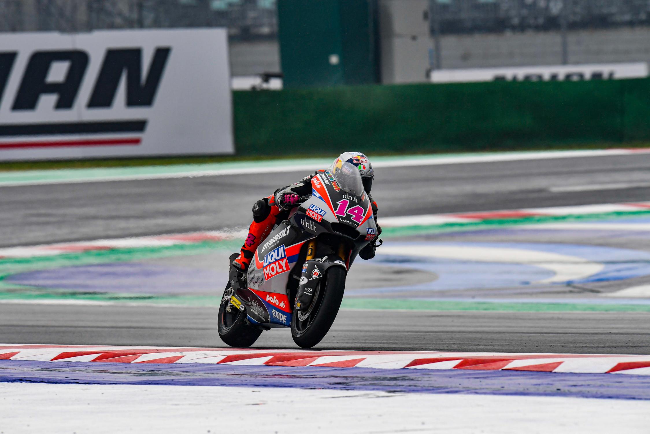 Moto2 Misano-2 FP3 : Tony Arbolino le plus rapide tant que c’est mouillé