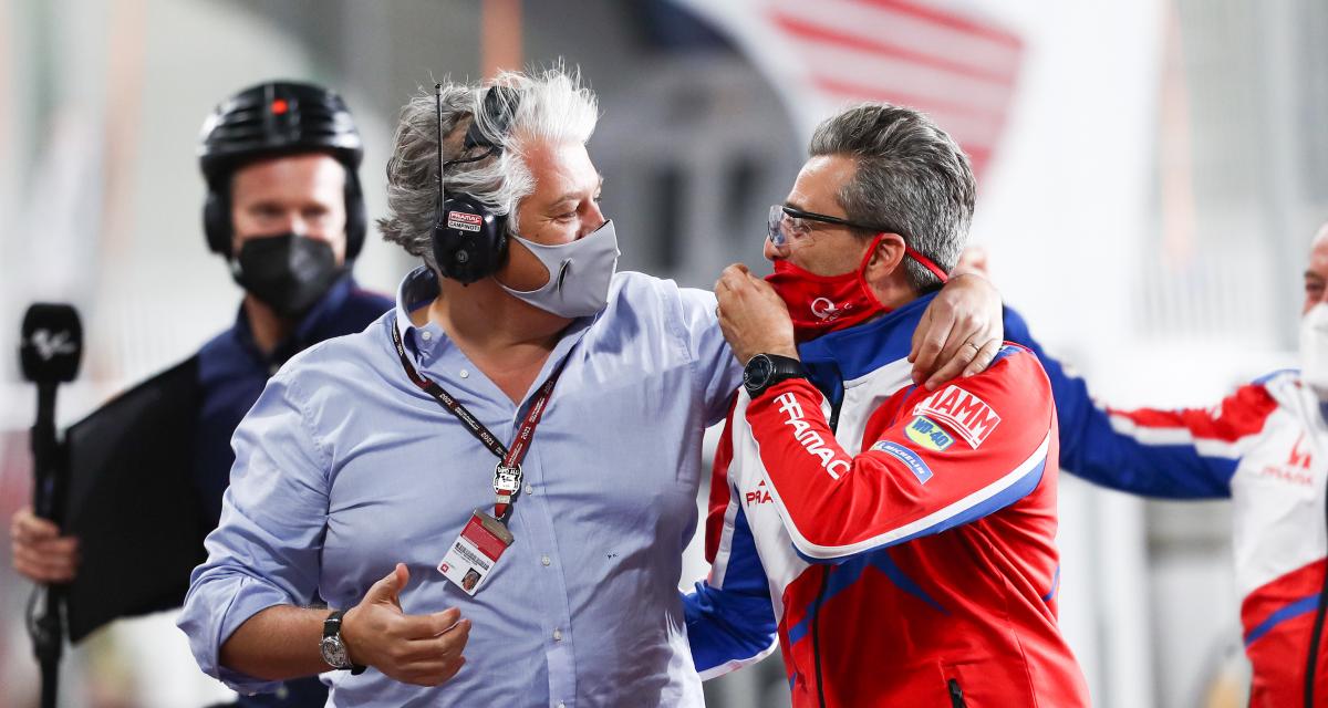 MotoGP : voir Guidotti le quitter a été un crève-cœur pour le patron de Pramac Paolo Campinoti