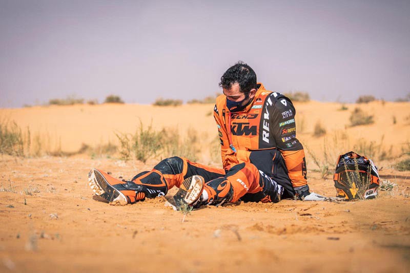 Dakar J3 : C’est fini pour Danilo Petrucci !