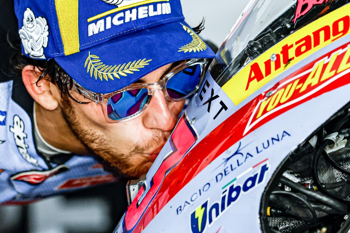 MotoGP Enea Bastianini livre le secret pour gagner : « bien traiter le pneu est la recette du succès depuis deux ou trois ans »