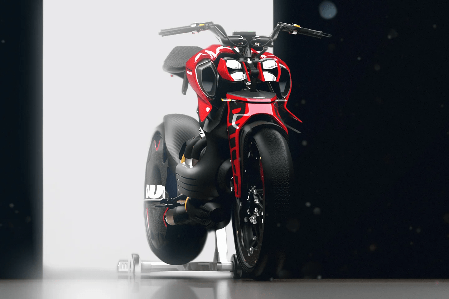 [Street] Ducati Ghost un concept hybride, pour avoir les frissons d