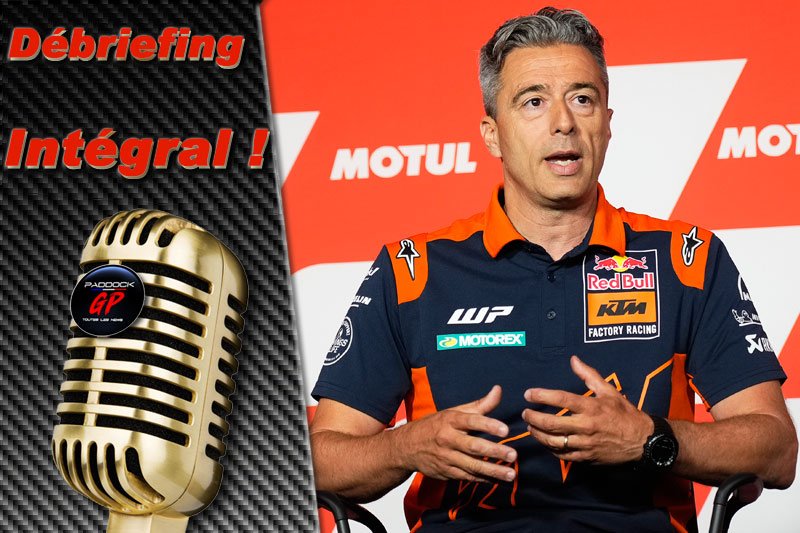 MotoGP Assen Conférence Constructeurs Francesco Guidotti (KTM) : « Nous ayons besoin (d’un pilote) de plus d’expérience chez Tech3 », etc. (Intégralité)